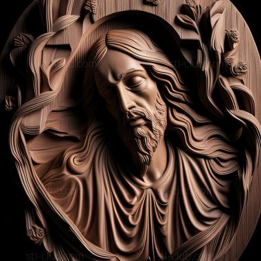 3D model st jesus (STL)